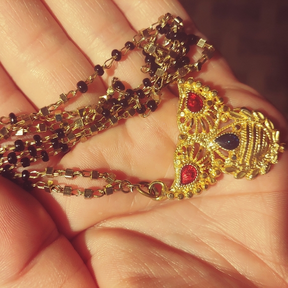 Antique Owl necklace - Picture 2 of 4